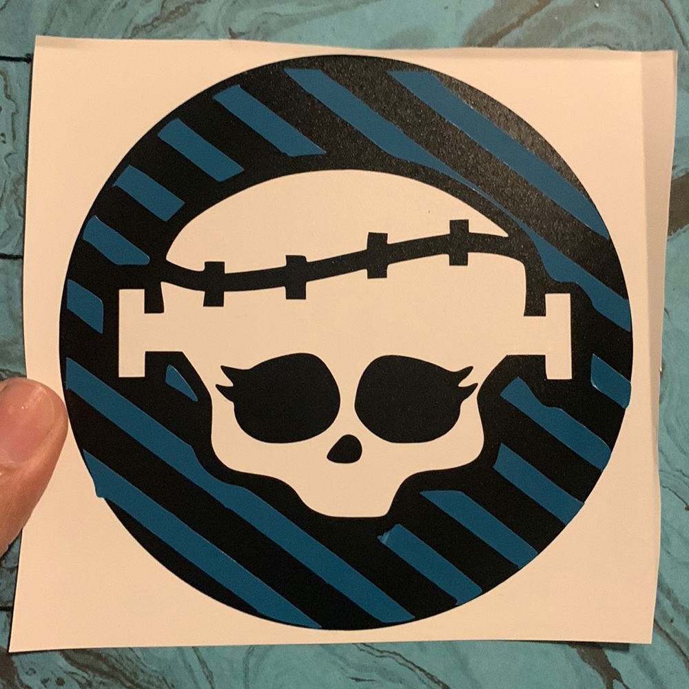 Monster High Frankie Stein sticker bundle